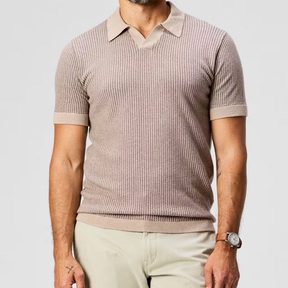 WILLS Cotton Cashmere Goleta Polo